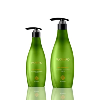 Hair Wash Green Plant Extract Oily Control Anti-Dandruff Shampoo